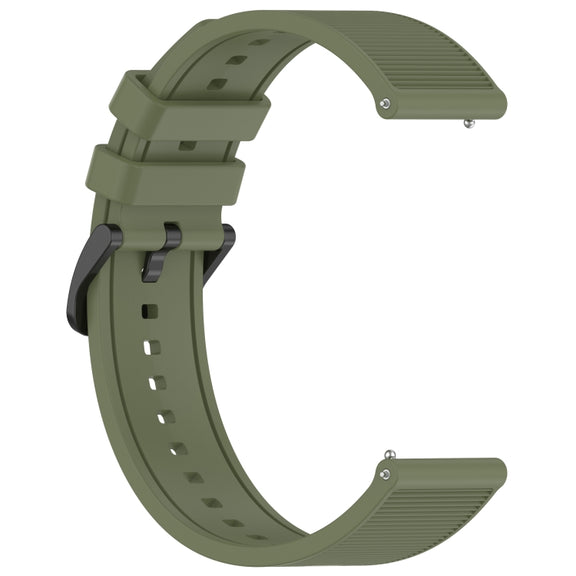 For Huawei Watch GT3 SE 22mm Textured Silicone Solid Color Watch Band(Black)
