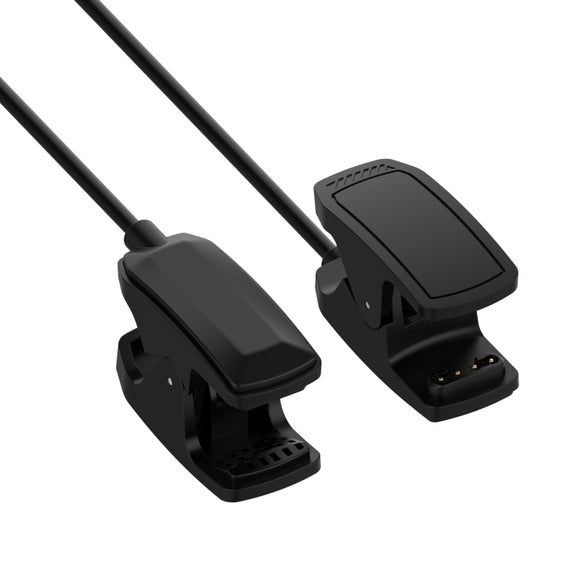 For Garmin Descent Mk3 Watch Charging Charger Charging Clip With Data Function(Black)