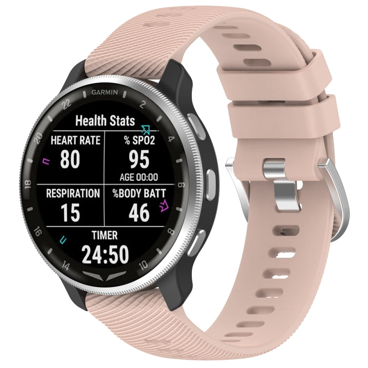 Compatible with Garmin D2 Air X10 43mm Cross Texture Silicone Watch Band(Pink) - free shipping - PMC TechLife - Order now!
