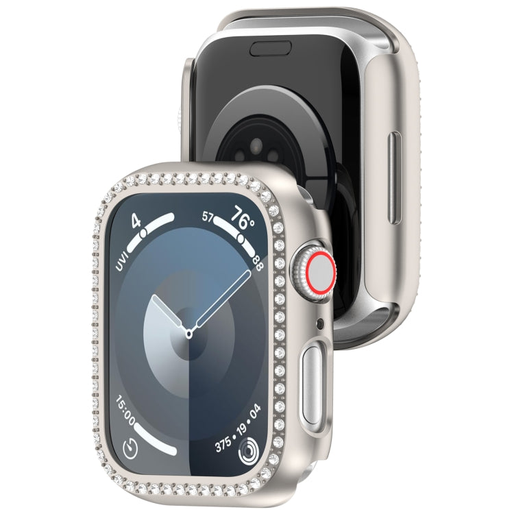 For Apple Watch Series 3 42mm Diamond Hollow PC Watch Case(Starlight) - free shipping - PMC TechLife - Order now!