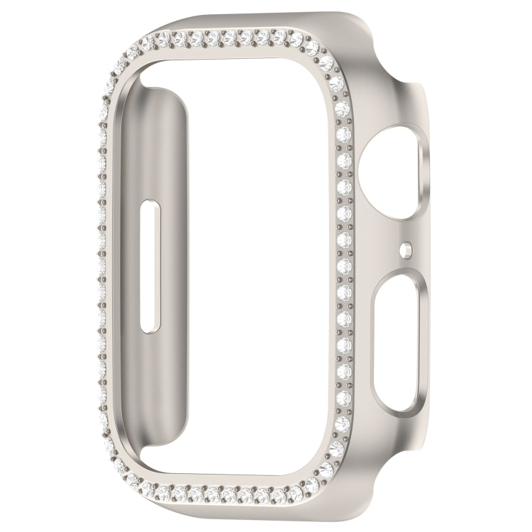 For Apple Watch Series 3 42mm Diamond Hollow PC Watch Case(Starlight) - free shipping - PMC TechLife - Order now!