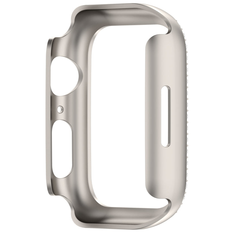 For Apple Watch Series 3 42mm Diamond Hollow PC Watch Case(Starlight) - free shipping - PMC TechLife - Order now!