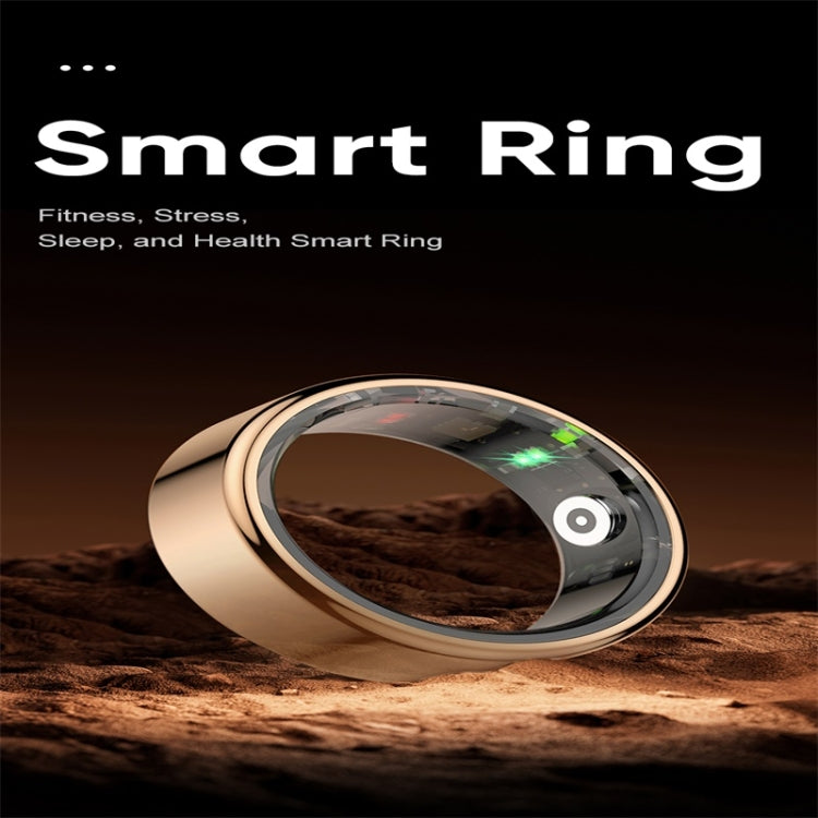 R02 SIZE 10 Smart Ring, Support Heart Rate / Blood Oxygen / Sleep Monitoring / Multiple Sports Modes(Black) - free shipping - PMC Jewellery - Order now!
