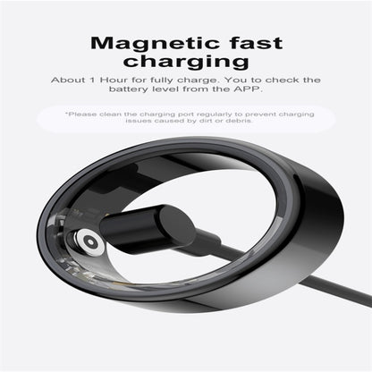 R02 SIZE 10 Smart Ring, Support Heart Rate / Blood Oxygen / Sleep Monitoring / Multiple Sports Modes(Black) - free shipping - PMC Jewellery - Order now!