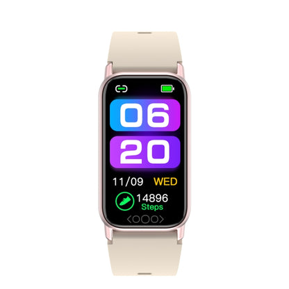 TK72 1.47 inch Color Screen Smart Watch, Support Heart Rate / Blood Pressure / Blood Oxygen / Blood Sugar Monitoring(Beige) - free shipping - PMC Jewellery - Order now!
