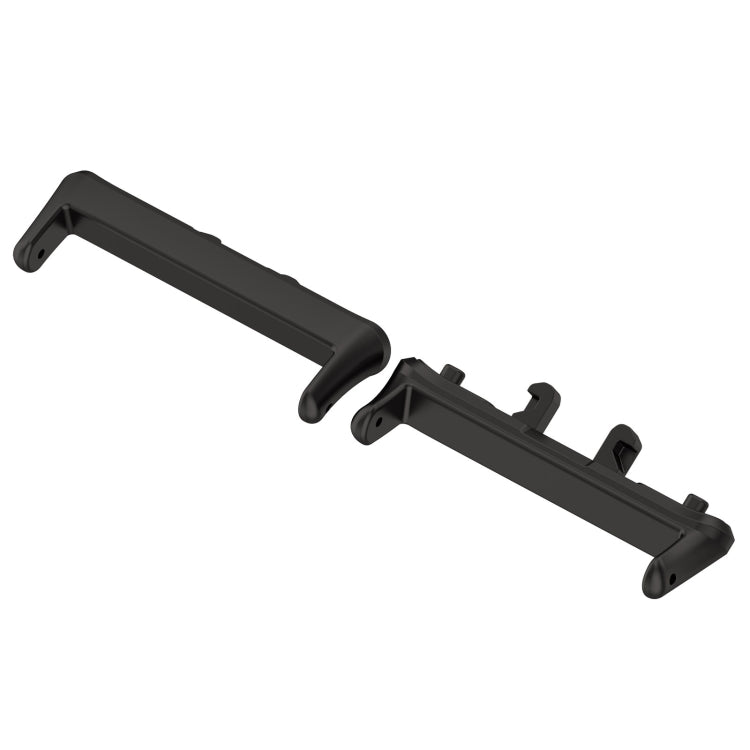 For Samsung Galaxy Fit 3 SM-R390 1 Pair Metal Watch Band Connector(Black) - Watch Bands by PMC TechLife | Online Shopping South Africa | PMC TechLife | Buy Now Pay Later Mobicred