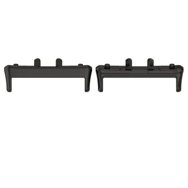For Samsung Galaxy Fit 3 SM-R390 1 Pair Metal Watch Band Connector(Black)
