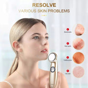 K-SKIN KD9930 Facial Thermostat Beauty Introduction Instrument Beauty Device Face Cleansing Massager for Women Facial Skin Care