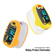 Pediatric Finger Pulse Oximeter Neonatal Blood Oxygen Children Kids Rechargeable USB Infant Blood Oxygen Monitor