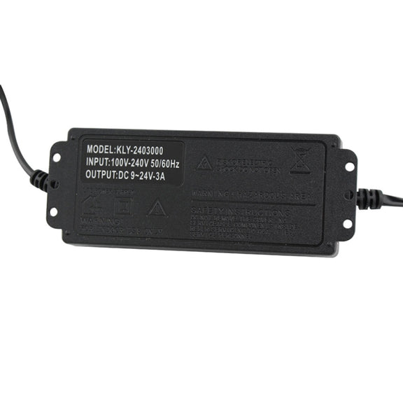 AC To DC Adjustable Voltage Power Adapter Universal Power Supply Display Screen Power Switching Charger EU, Output Voltage:3-12-5A