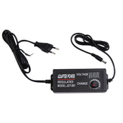 AC To DC Adjustable Voltage Power Adapter Universal Power Supply Display Screen Power Switching Charger EU, Output Voltage:3-12-5A