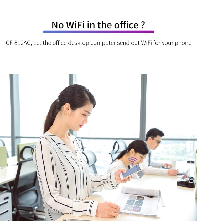 COMFAST CF-812AC 1300 Mbps Dual Band Mini USB WiFi Adapter - free shipping - PMC Jewellery - Order now!