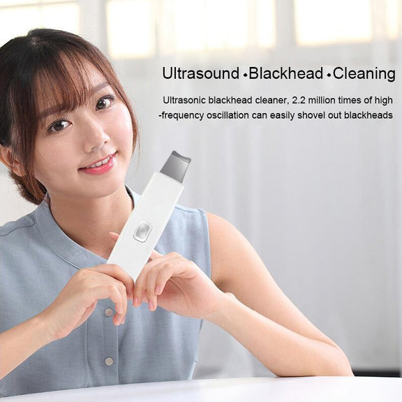 K-SKIN KD8070 Electric Ultrasonic Facial Scrubber Cleanse Massage Brighten Lift Skin Care Spatula