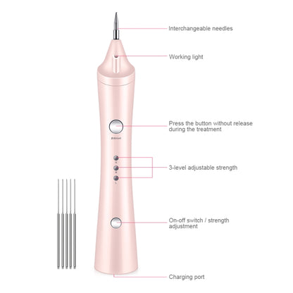 K-SKIN KD306 Laser Spotting Machine Plasma Pen Dark Eyelash Remover for Facial Spasm Removal Tattoo Skin Care(Pink) - free shipping - PMC Jewellery - Order now!