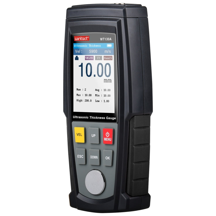 Wintact WT130A Digital Ultrasonic Thickness Gauge Meter Tester USB Charging Digital Thickness Metal Tester High Precision - free shipping - PMC Jewellery - Order now!