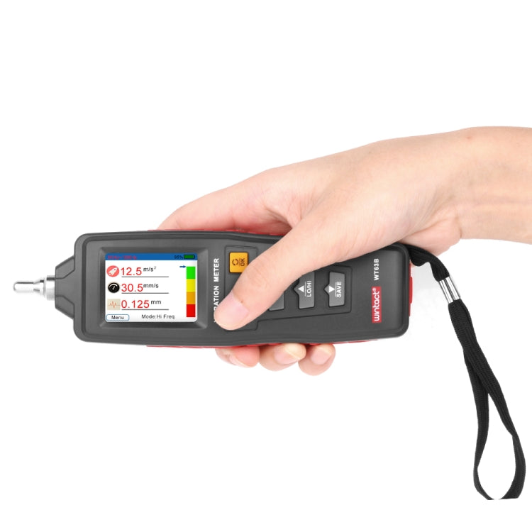 WINTACT WT63B Handheld Vibration Analyzer Digital Vibration Meter - free shipping - PMC Jewellery - Order now!