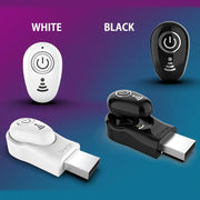 S650 Second GenerationMini Invisible Bluetooth Earphone with Microphone (Black)