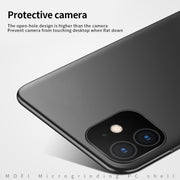 For iPhone 11 MOFI Frosted PC Ultra-thin Hard Case (Black)