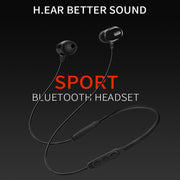 DM-22 Magnetic Bluetooth Earphone DM-22 Neckband Sport headset with Mic Wireless Handsfree Earphoness(Red)