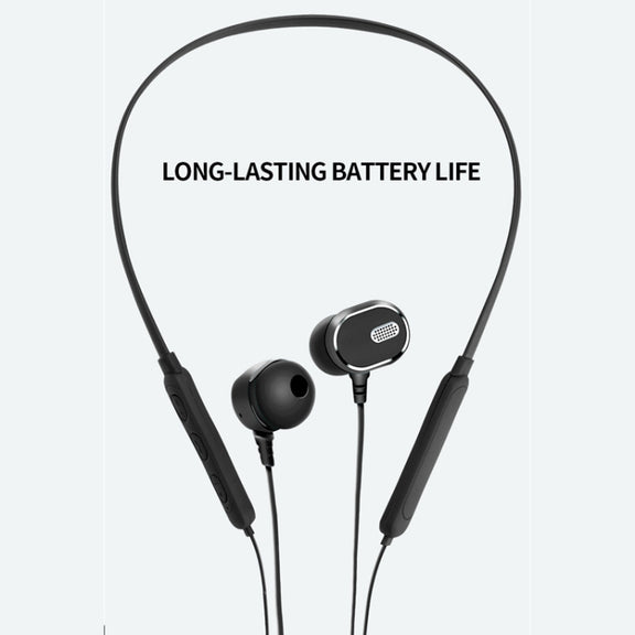 DM-22 Magnetic Bluetooth Earphone DM-22 Neckband Sport headset with Mic Wireless Handsfree Earphoness(Red)