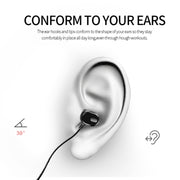 DM-22 Magnetic Bluetooth Earphone DM-22 Neckband Sport headset with Mic Wireless Handsfree Earphoness(Red)