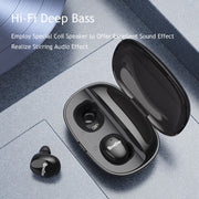 OneDer W12 Wireless Earphone with Water-resistant IPX5 HD Stereo Sound TWS Bluetooth Earphone(Red)