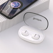 OneDer W12 Wireless Earphone with Water-resistant IPX5 HD Stereo Sound TWS Bluetooth Earphone(White)
