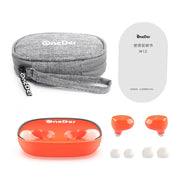 OneDer W12 Wireless Earphone with Water-resistant IPX5 HD Stereo Sound TWS Bluetooth Earphone(Orange)