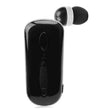 K36 Stereo Wireless Bluetooth Headset Calls Remind Vibration Wear Clip Driver Auriculares Earphone(Black) - Bluetooth Earphone by PMC TechLife | Online Shopping South Africa | PMC TechLife
