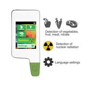 Vegetable And Fruit Meat Nitrate Residue Food Environmental Safety Tester(Black)