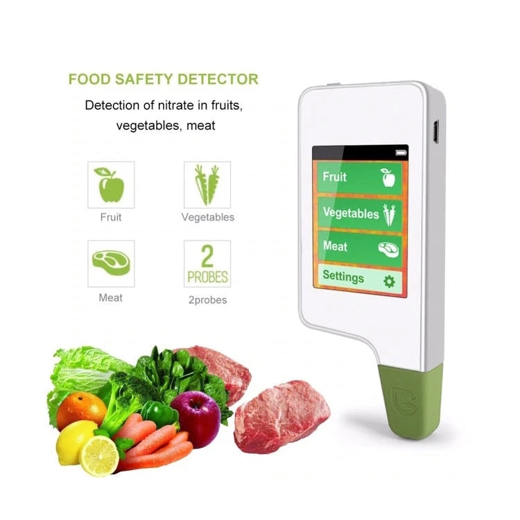 Vegetable And Fruit Meat Nitrate Residue Food Environmental Safety Tester(Black) - Digital Refractometer by PMC TechLife | Online Shopping South Africa | PMC TechLife
