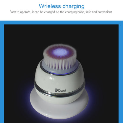 Duosi DY-103 USB Rechargeble Electric Facial Cleansing Brush Waterproof Face Deep Pore Cleaning Massager Exfoliator Oil Dirt Blackhead Remove - free shipping - PMC Jewellery - Order now!