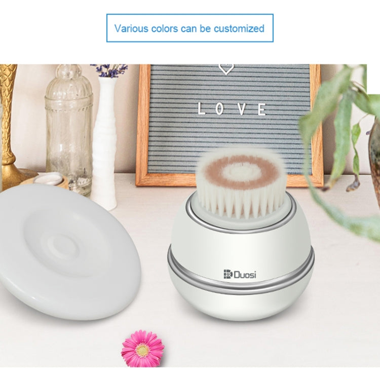Duosi DY-103 USB Rechargeble Electric Facial Cleansing Brush Waterproof Face Deep Pore Cleaning Massager Exfoliator Oil Dirt Blackhead Remove - free shipping - PMC Jewellery - Order now!