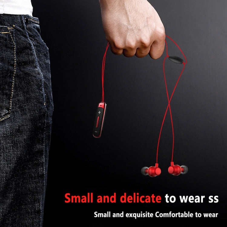 BT315 Sport Bluetooth Headset Wireless Stereo Earphone Bluetooth 4.1 Earpiece With Mic Sport Bass Magnetic Necklace Earpiece(Pink) - Sport Earphone by PMC TechLife | Online Shopping South Africa | PMC TechLife