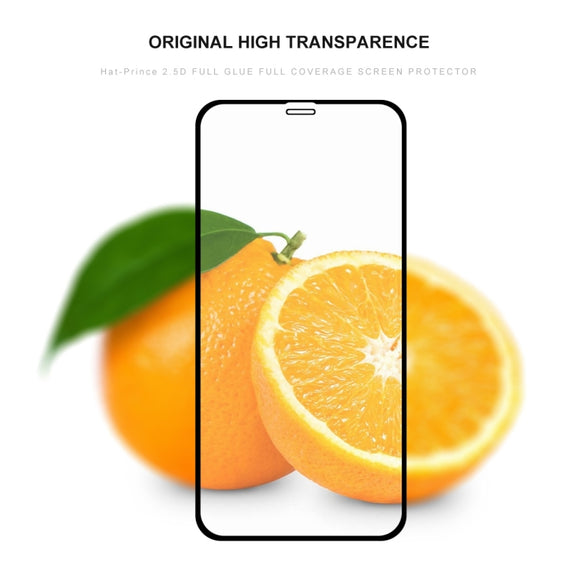 For iPhone 11 / XR ENKAY Hat-prince Full Glue 0.26mm 9H 2.5D Tempered Glass Full Coverage Film