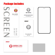 For iPhone 11 / XR ENKAY Hat-prince Full Glue 0.26mm 9H 2.5D Tempered Glass Full Coverage Film