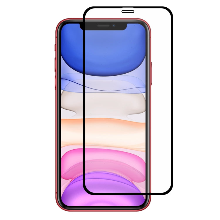 For iPhone 11 / XR ENKAY Hat-prince Full Glue 0.26mm 9H 2.5D Tempered Glass Full Coverage Film - free shipping - PMC TechLife - Order now!
