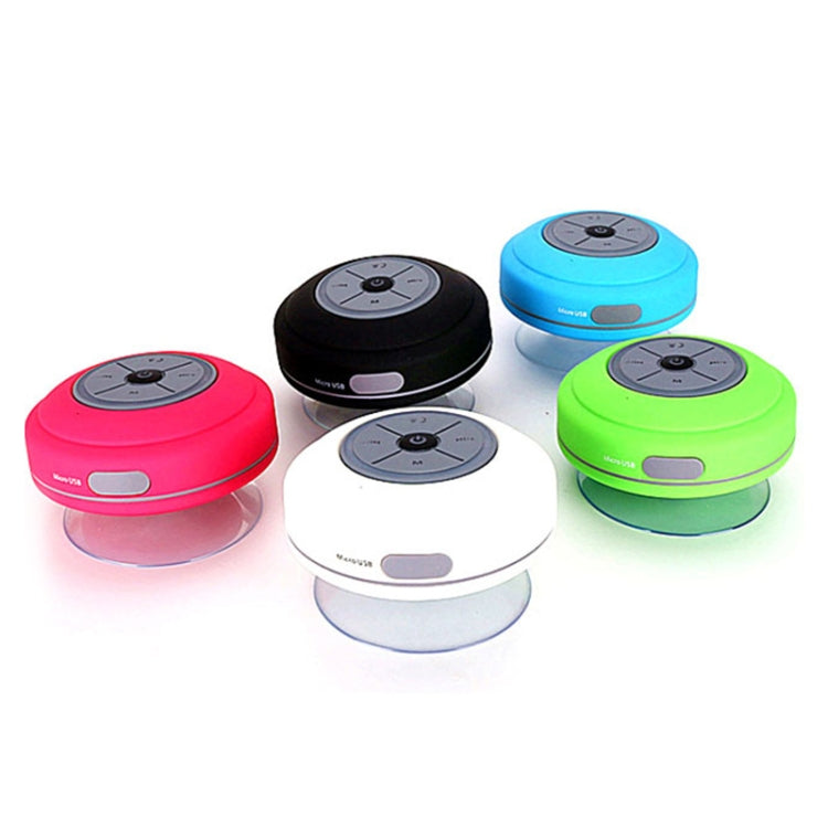 BTS-09 Wireless Bluetooth Speaker Waterproof Led FM Radio Subwoofer Bluetooth Column TF Card Suction Cup Mini Shower Speaker(Black) - free shipping - PMC TechLife - Order now!