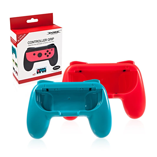 DOBE TNS-851B Controller Grip for Nintendo Switch Joy Con(Red+Blue) - Gamepads by DOBE | Online Shopping South Africa | PMC Jewellery | Buy Now Pay Later Mobicred