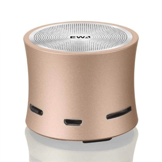 EWA A104 Bluetooth Speaker MP3 Player Portable Speaker Metallic USB Input MP3 Player Stereo Multimedia Speaker(Gold) - free shipping - PMC Jewellery - Order now!