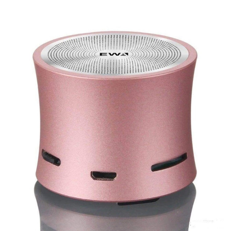 EWA A104 Bluetooth Speaker MP3 Player Portable Speaker Metallic USB Input MP3 Player Stereo Multimedia Speaker(Rose Gold) - free shipping - PMC Jewellery - Order now!
