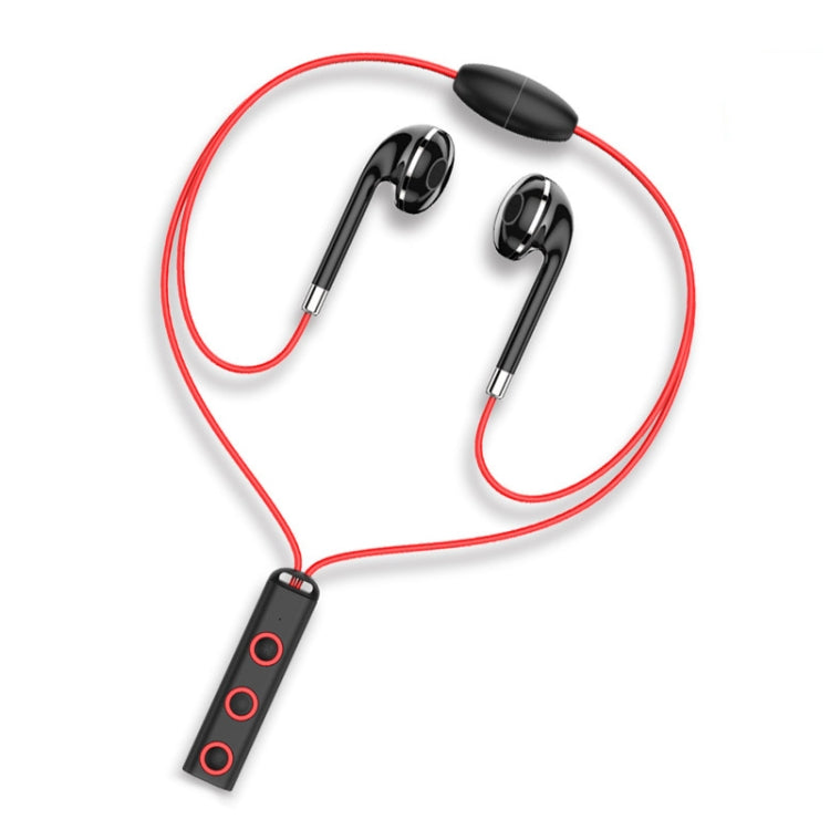 BT313 Magnetic Earbuds Sport Wireless Headphone Handsfree bluetooth HD Stereo Bass Headsets with Mic(Red) - Sport Earphone by PMC TechLife | Online Shopping South Africa | PMC TechLife