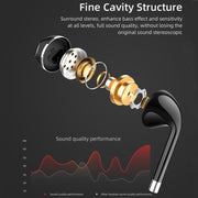 BT313 Magnetic Earbuds Sport Wireless Headphone Handsfree bluetooth HD Stereo Bass Headsets with Mic(Red)