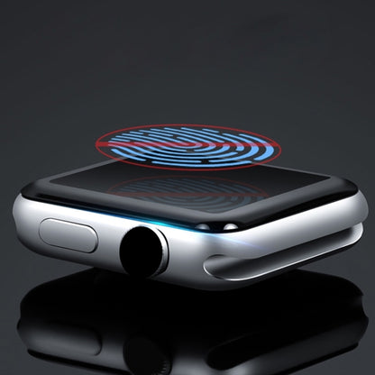 For Apple Watch Series 5 / 4 44mm 2pcs mocolo 0.33mm 9H 3D Round Edge Full Glue Tempered Glass Film - Watch Cases by mocolo | Online Shopping South Africa | PMC Jewellery | Buy Now Pay Later Mobicred
