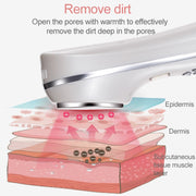 OFY-7901 Ultrasonic Cryotherapy Hot Cold Hammer Facial Lifting Vibration Massager Face Body Import Export Face Care Beauty Machine(White)