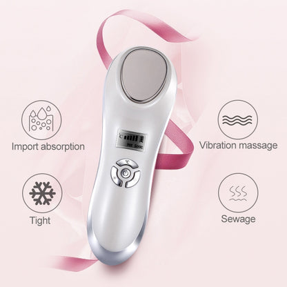 OFY-7901 Ultrasonic Cryotherapy Hot Cold Hammer Facial Lifting Vibration Massager Face Body Import Export Face Care Beauty Machine(White) - Beauty Instrument by PMC Jewellery | Online Shopping South Africa | PMC Jewellery | Buy Now Pay Later Mobicred