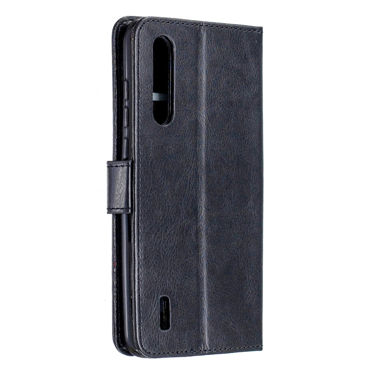 For Xiaomi Mi 9 Lite / CC9 Crazy Horse Texture Horizontal Flip Leather Case with Holder & Card Slots & Wallet & Photo Frame(Black) - Xiaomi Cases by PMC TechLife | Online Shopping South Africa | PMC TechLife