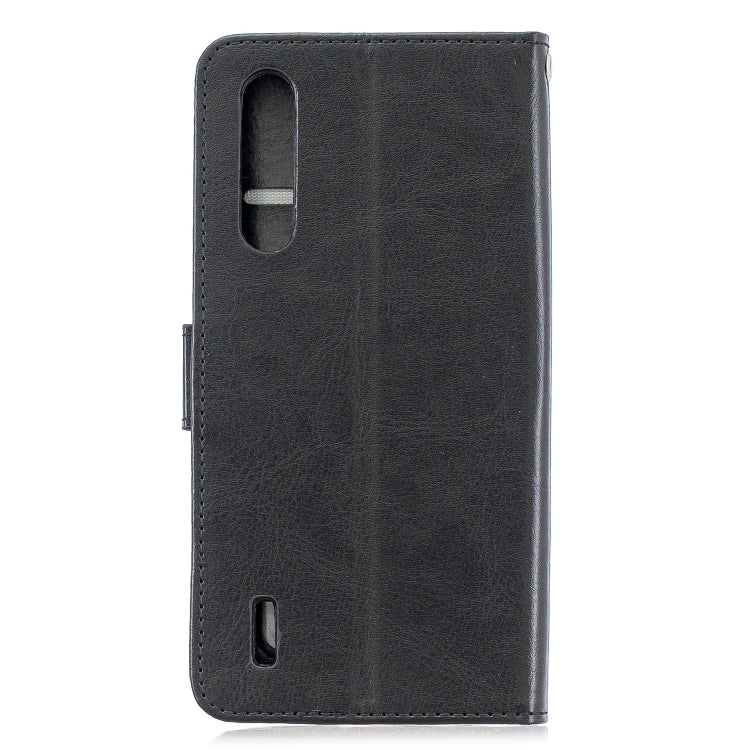 For Xiaomi Mi 9 Lite / CC9 Crazy Horse Texture Horizontal Flip Leather Case with Holder & Card Slots & Wallet & Photo Frame(Black) - Xiaomi Cases by PMC TechLife | Online Shopping South Africa | PMC TechLife