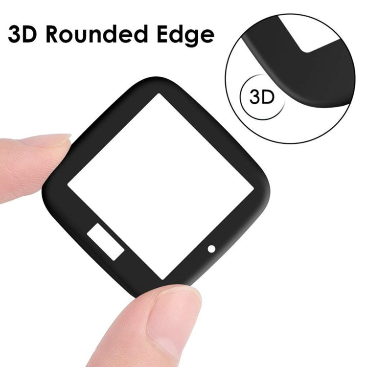 For Fitbit Versa (2018) ENKAY Hat-prince 3D Full Screen Soft TPU Edge + Soft Glass HD Screen Protector Film