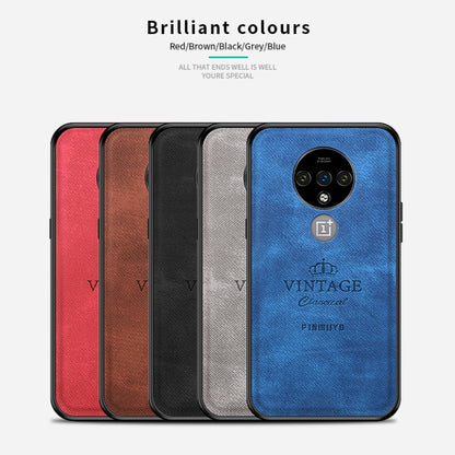 For Oneplus 7T PINWUYO Zun Series PC + TPU + Skin Waterproof And Anti-fall All-inclusive Protective Shell(Black) - OnePlus Cases by PINWUYO | Online Shopping South Africa | PMC Jewellery | Buy Now Pay Later Mobicred